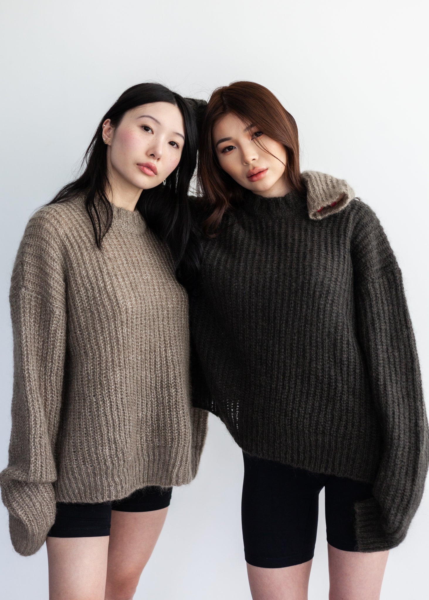 Mohair Knit in Brown