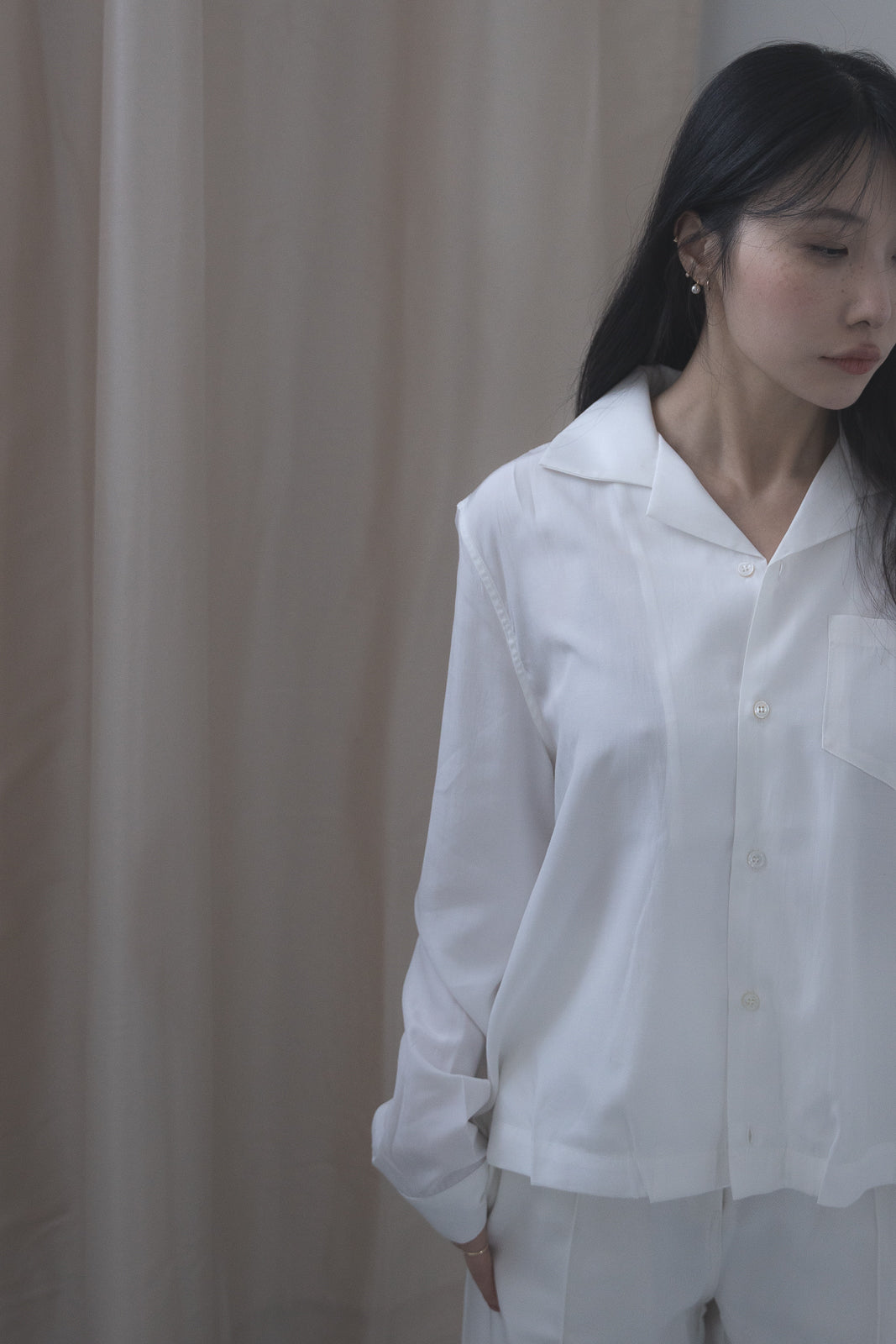 Lilium Shirt in White