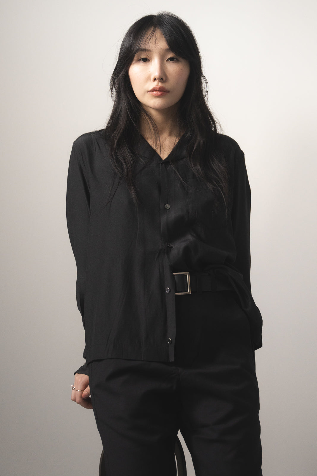 Lilium Shirt in Black